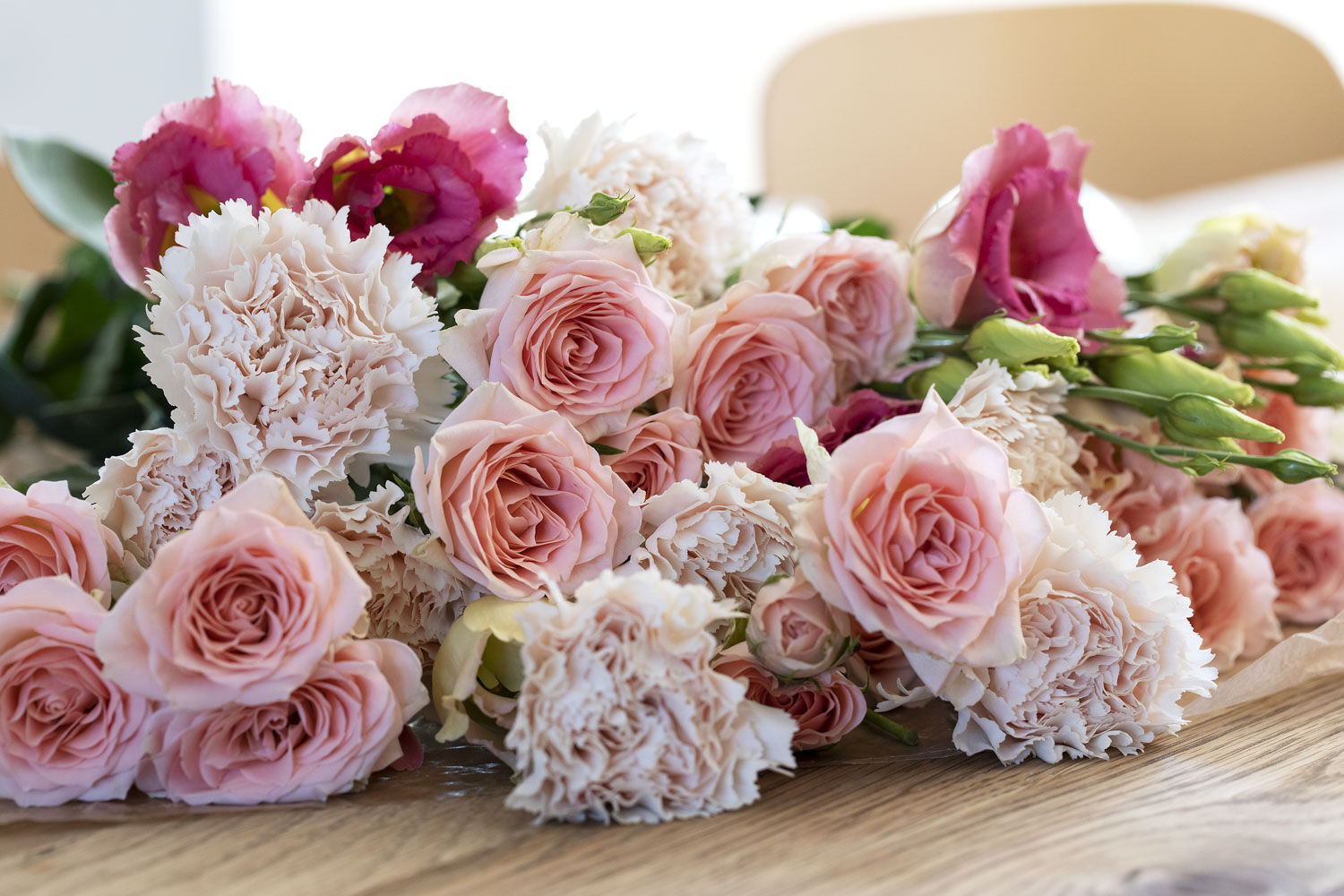 pynt bordet med snittblomster til 3for2