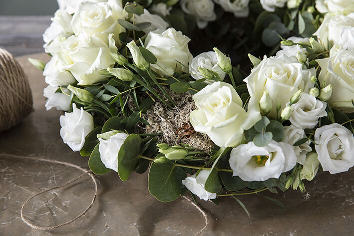 Milj&oslash;lvennlige begravelsesblomster