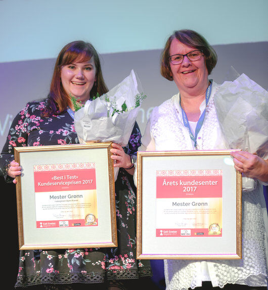 Birgitte Martinsen og Bente Thollefsen