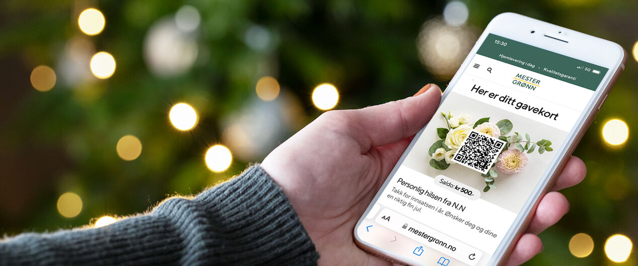 Digitalt gavekort