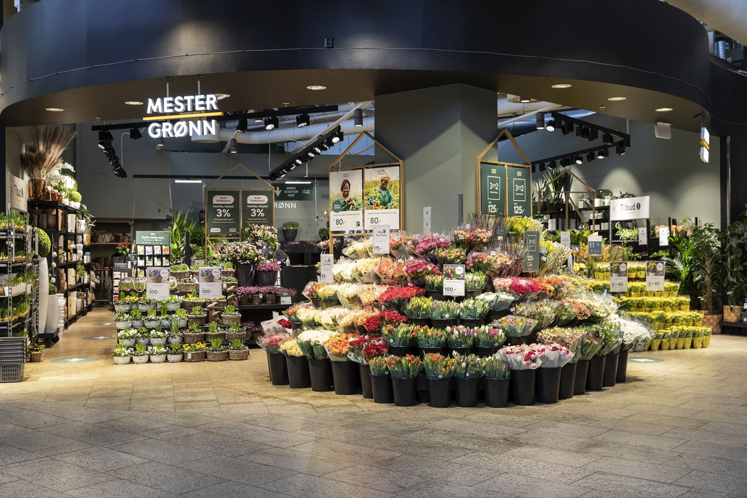 Mester Gr&oslash;nn CC blomsterbutikk
