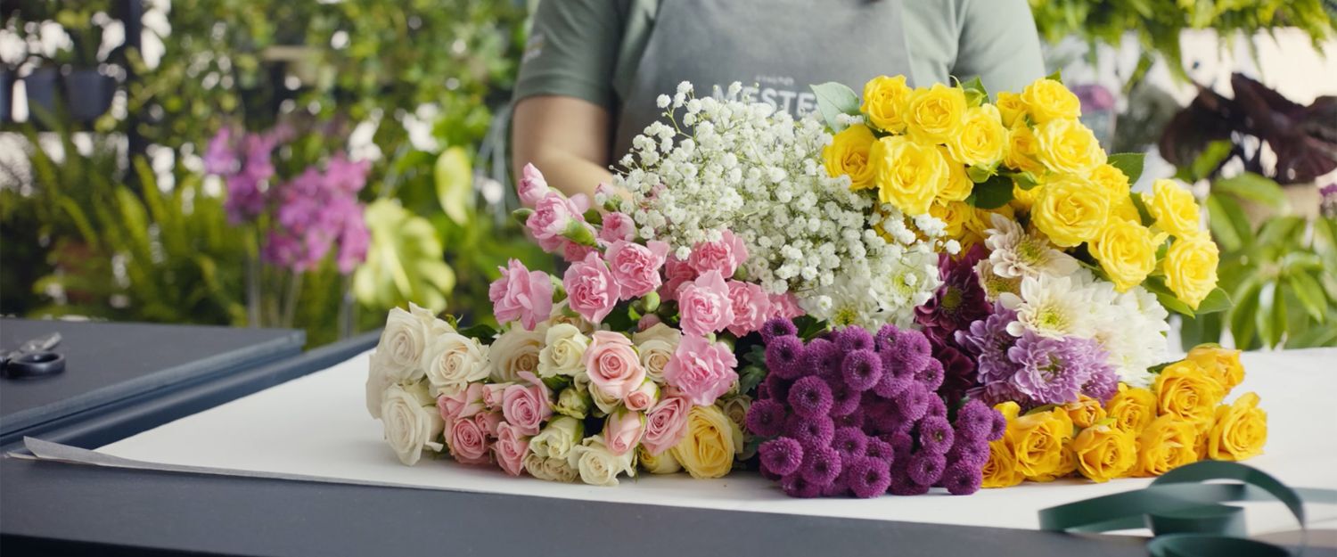 fast lavpris blomster og roser