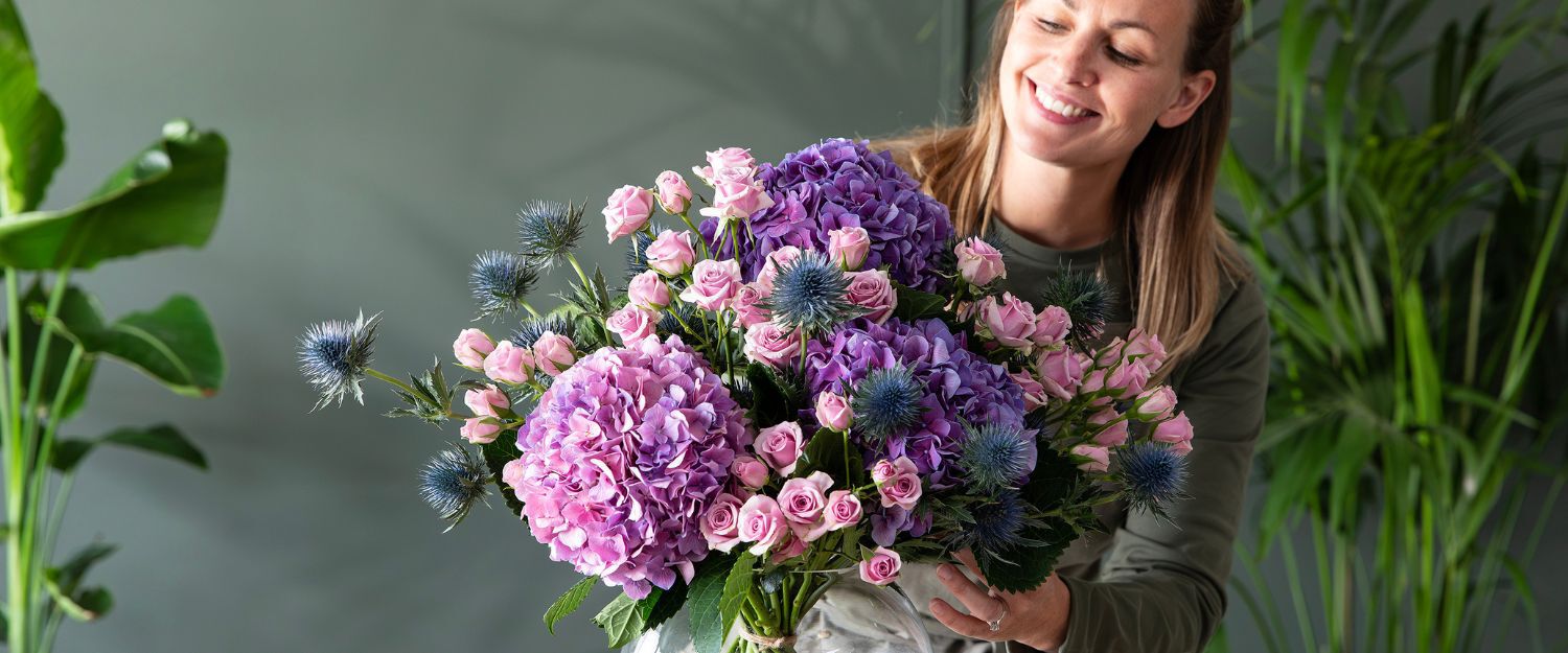 Blomsterbukett