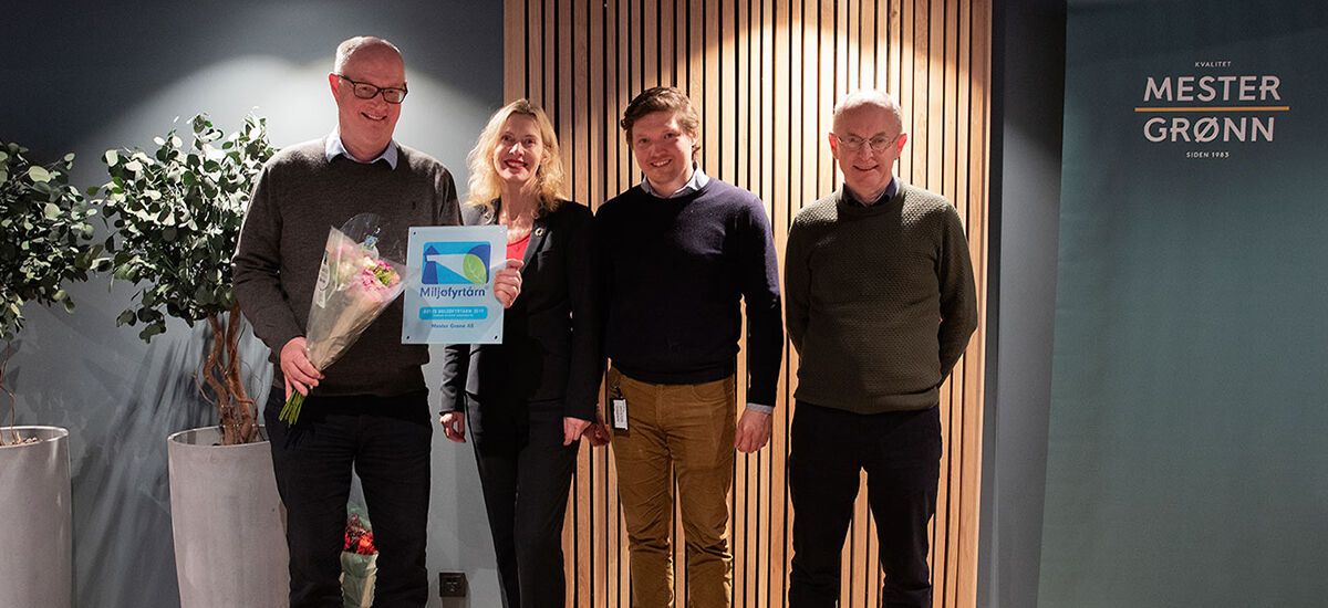 Mester Gr&oslash;nn k&aring;ret til &Aring;rets Milj&oslash;fyrt&aring;rn 2019