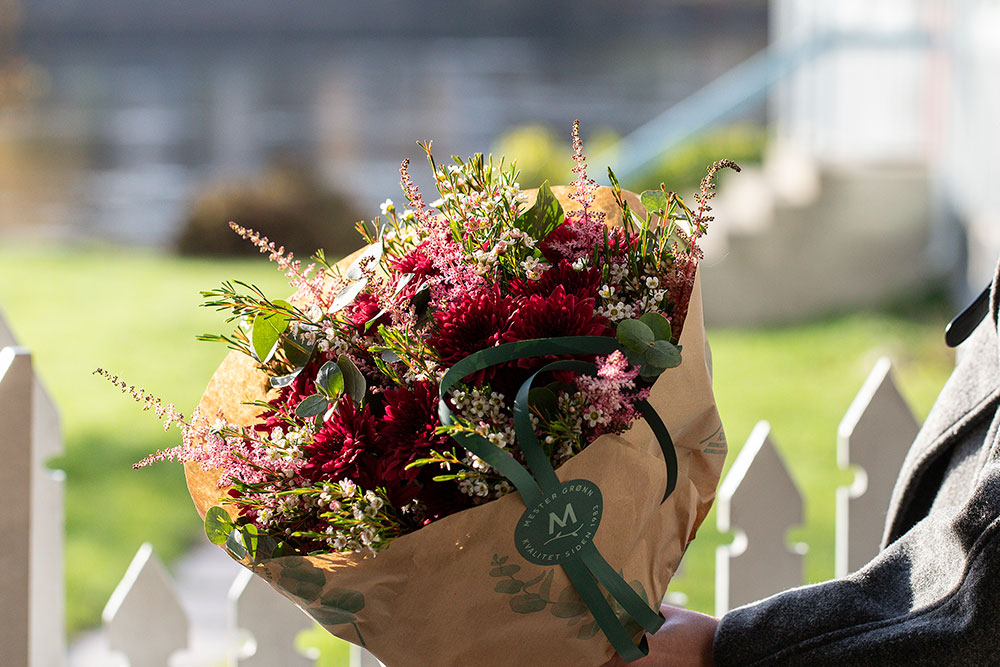 Blomstergave til Eid