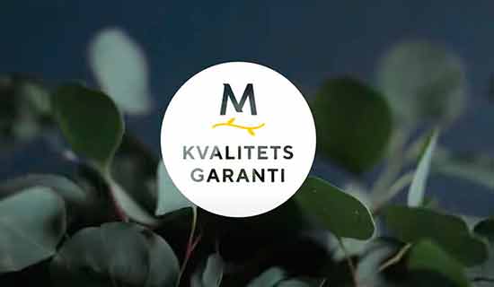 Kvalitetsgaranti p&aring; gr&oslash;nne planter
