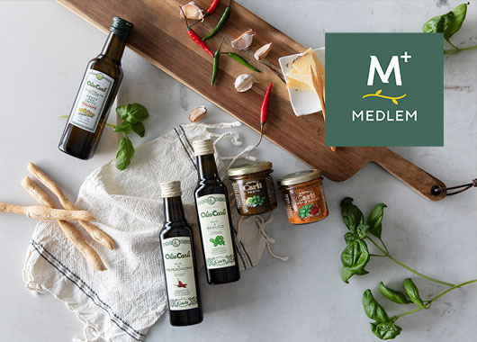 Olivenolje og pesto